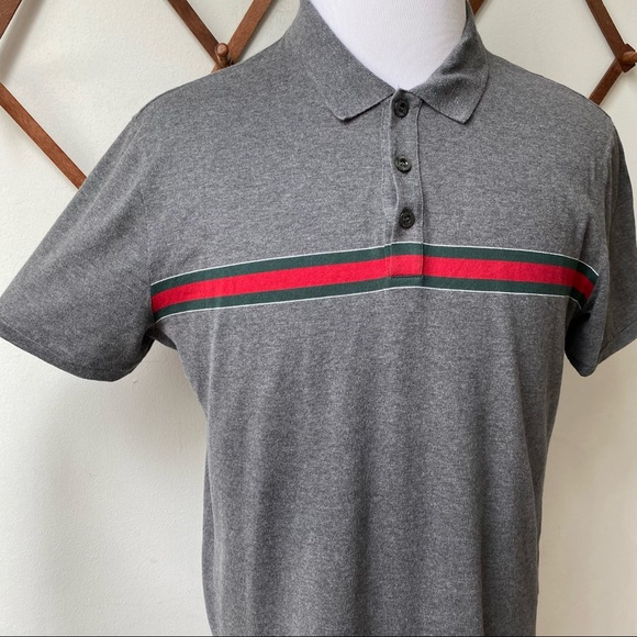 Gucci Web Trim Polo - Picture 13 of 14